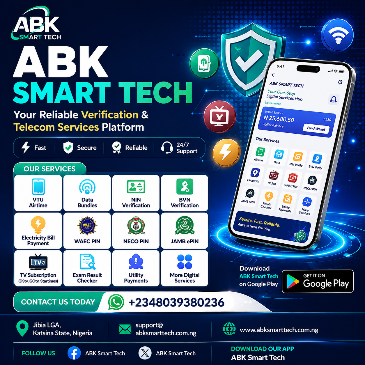 ABK SMART TECH Banner 1